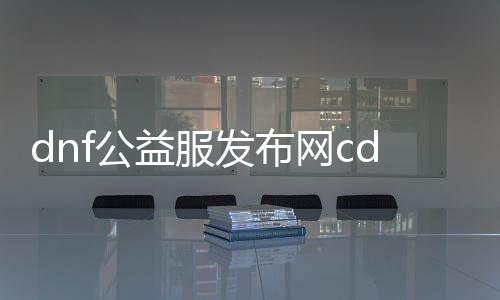 dnf公益服发布网cdk什么意思（dnf公益服发布网怎么赚钱）